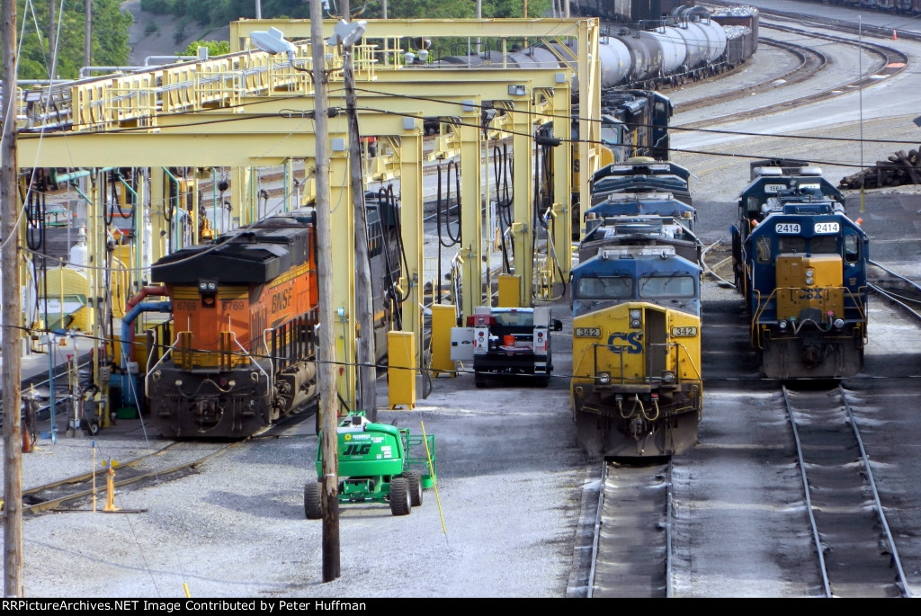 CSX Queensgate Locomotive Facility 6-8-18